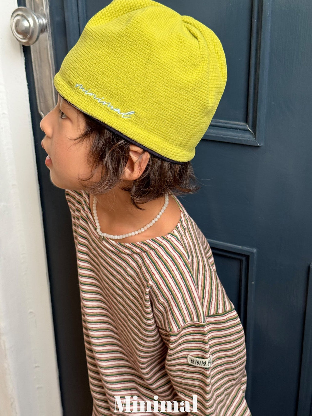 Minimal Crayon Stripe Tee