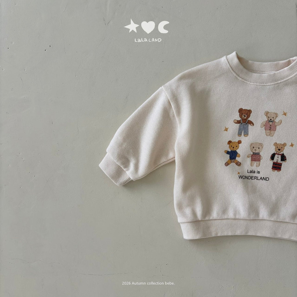 Lalaland Bear Friends Sweatshirt