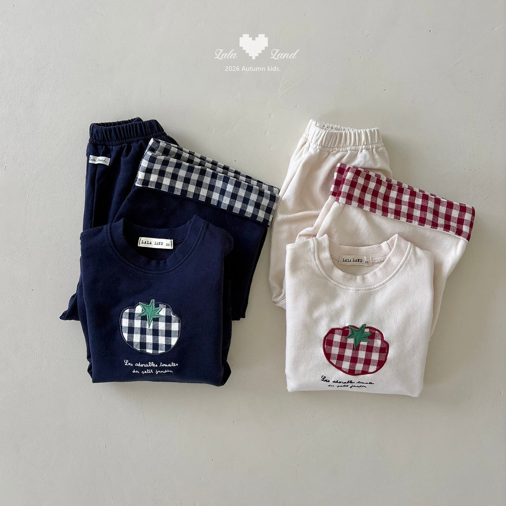 Lalaland Check Panel Pants