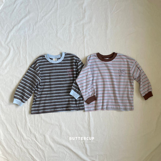 Buttercup Buddy Stripe Tee