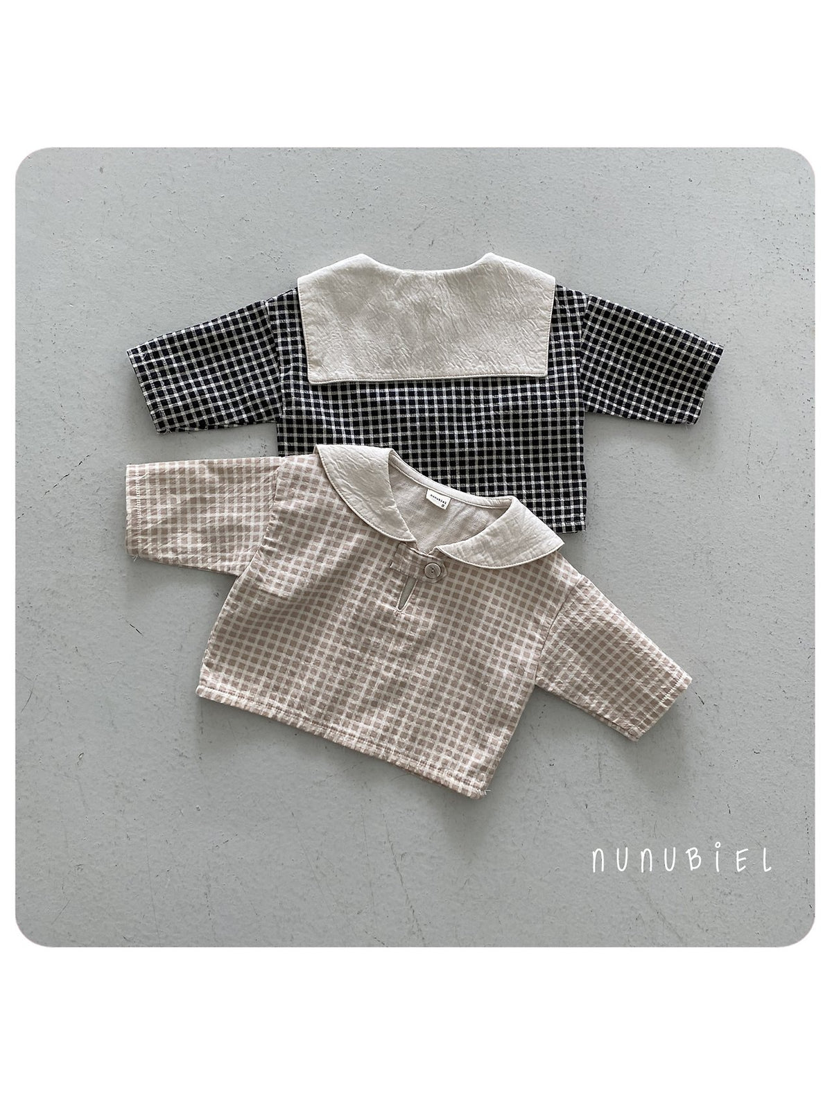 Nunu Biel Check Blouse 2
