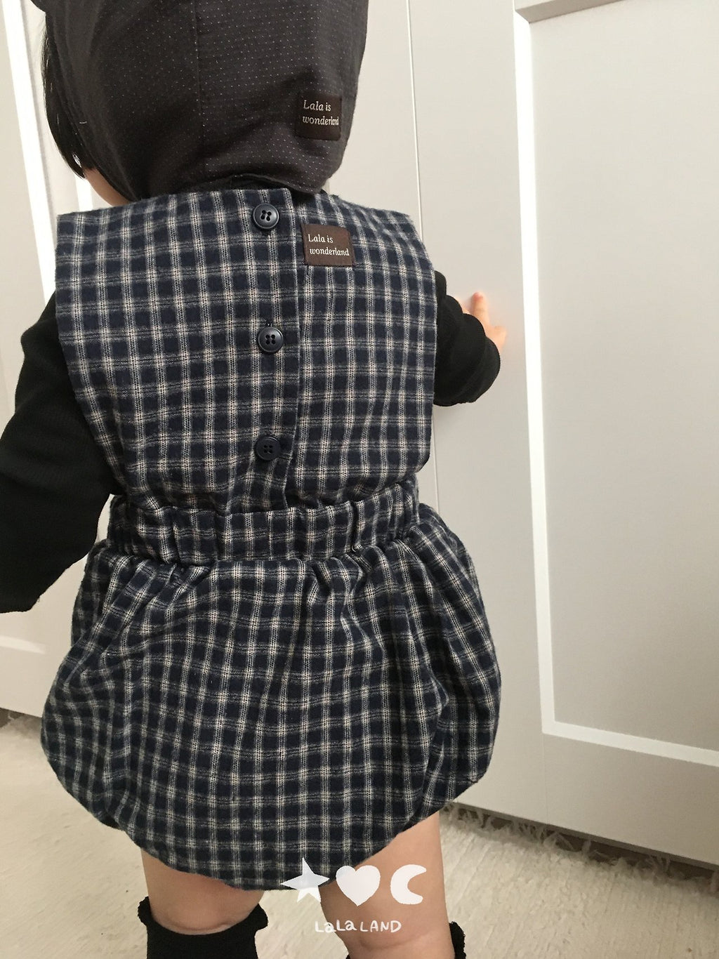 Lalaland Check Romper