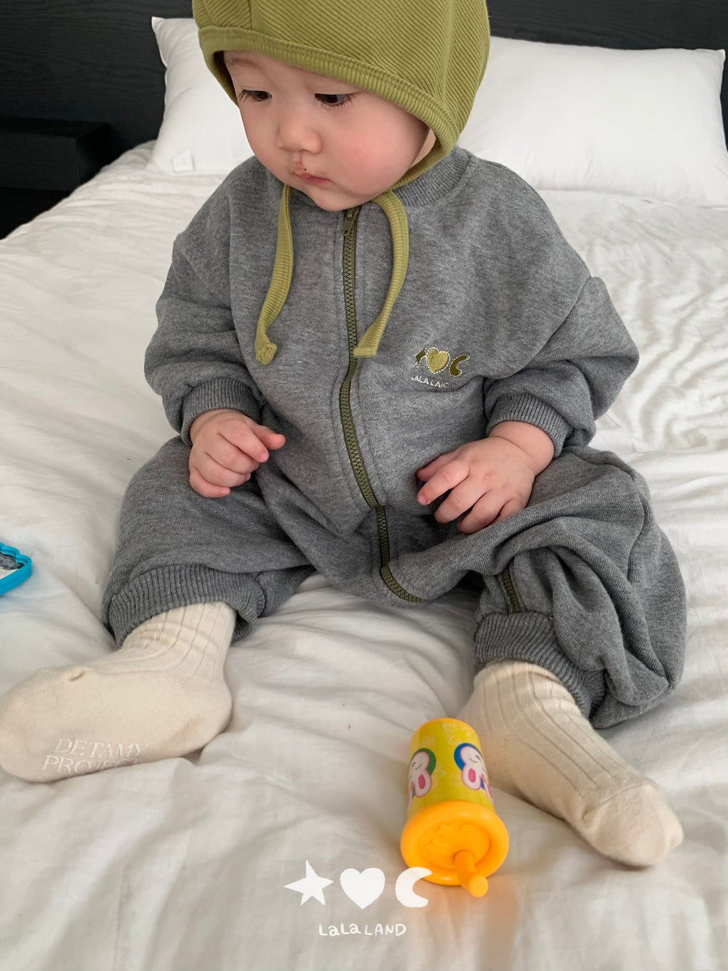 Lalaland Terry Zip-up Suit