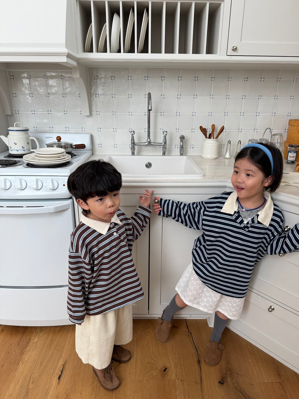 pie Marshmallow Collar Tee