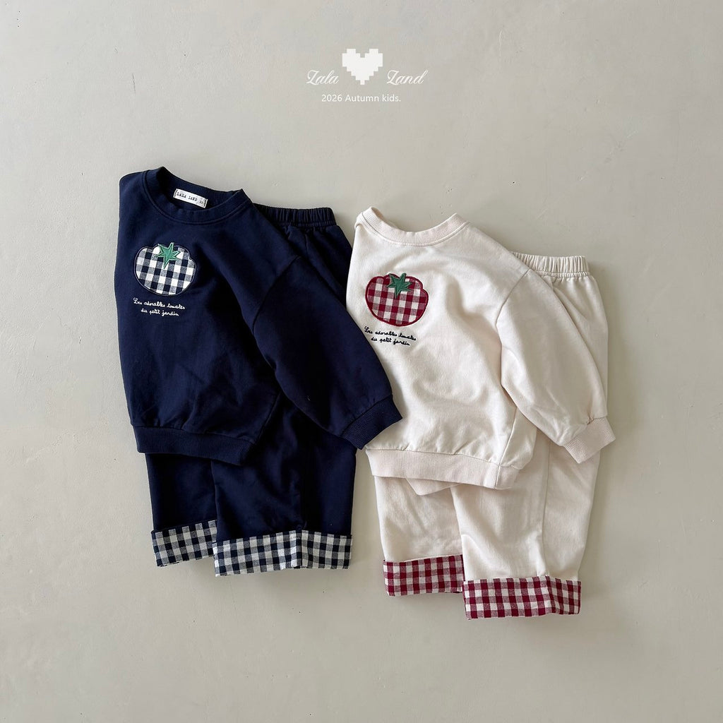 Lalaland Check Panel Pants