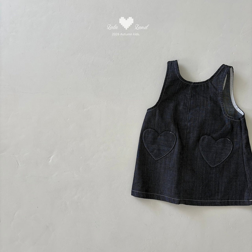 Lalaland Heart Pocket One-piece