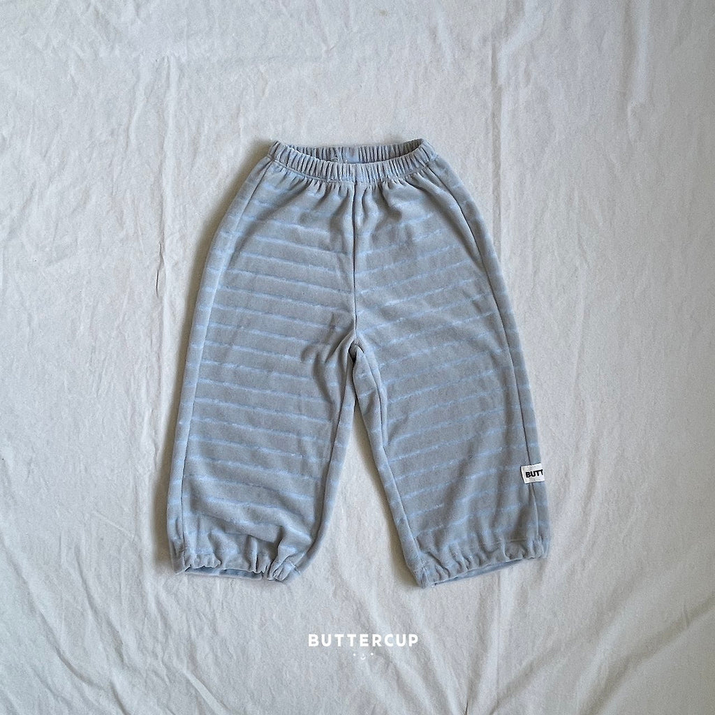 Buttercup Velour Stripe Pants