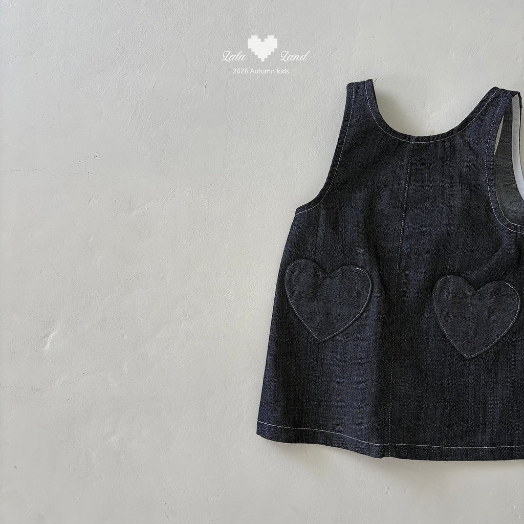Lalaland Heart Pocket One-piece