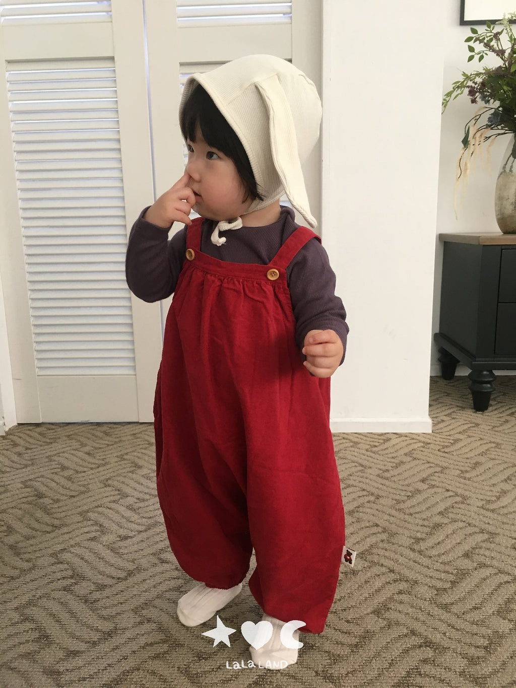 Lalaland Butter Suspender Overall