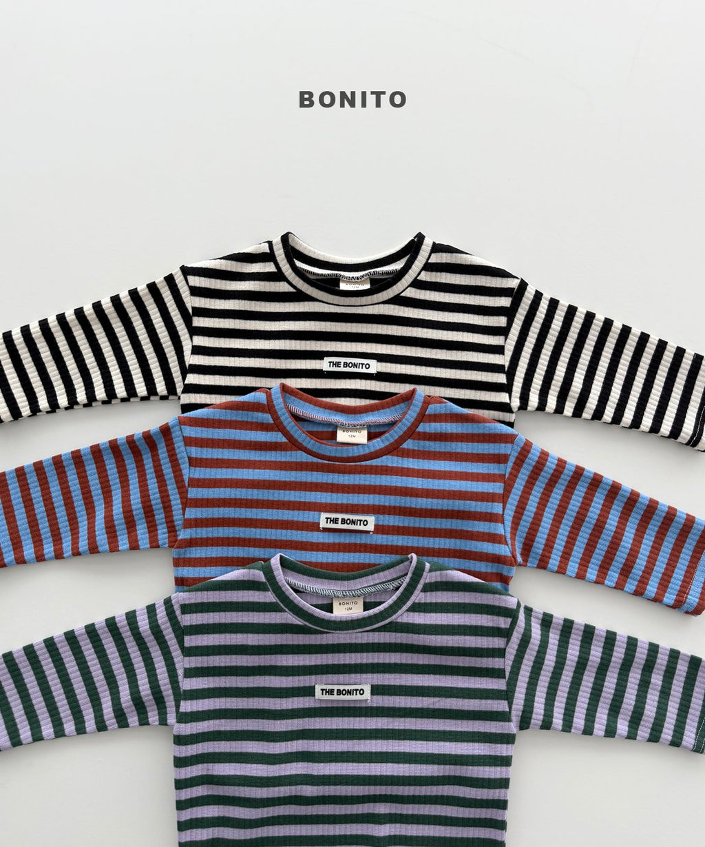 Bonito Two-tone Rib Tee 2