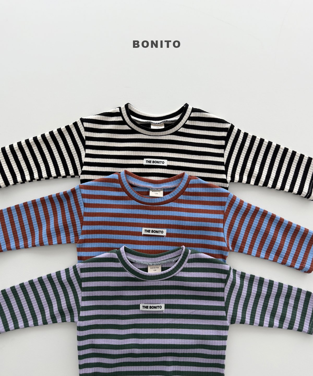 Bonito Two-tone Rib Tee 2
