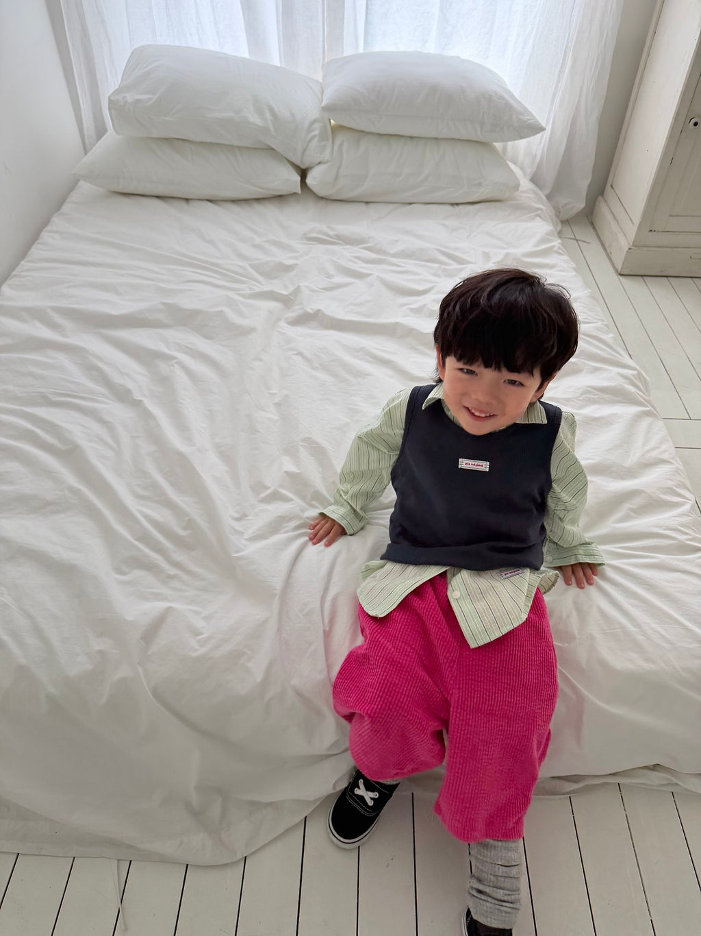 pie Embo Corduroy Bermuda