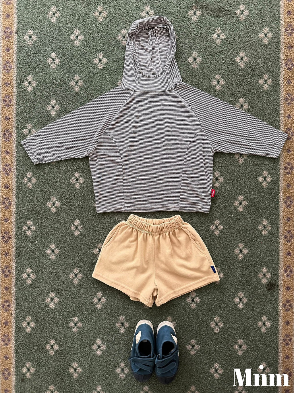 Minimal Stripe Hood Tee
