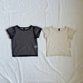 Buttercup Dot Sheer Tee