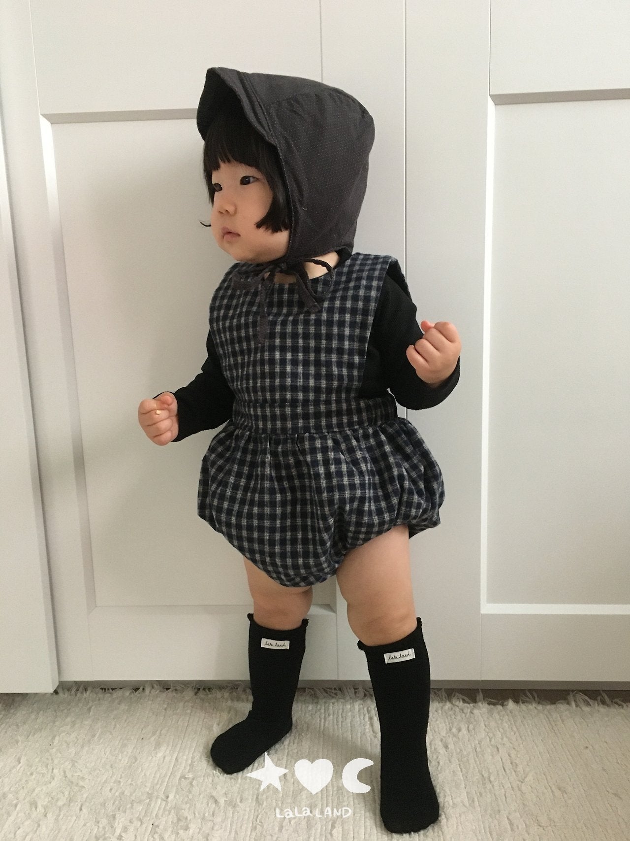 Lalaland Check Romper