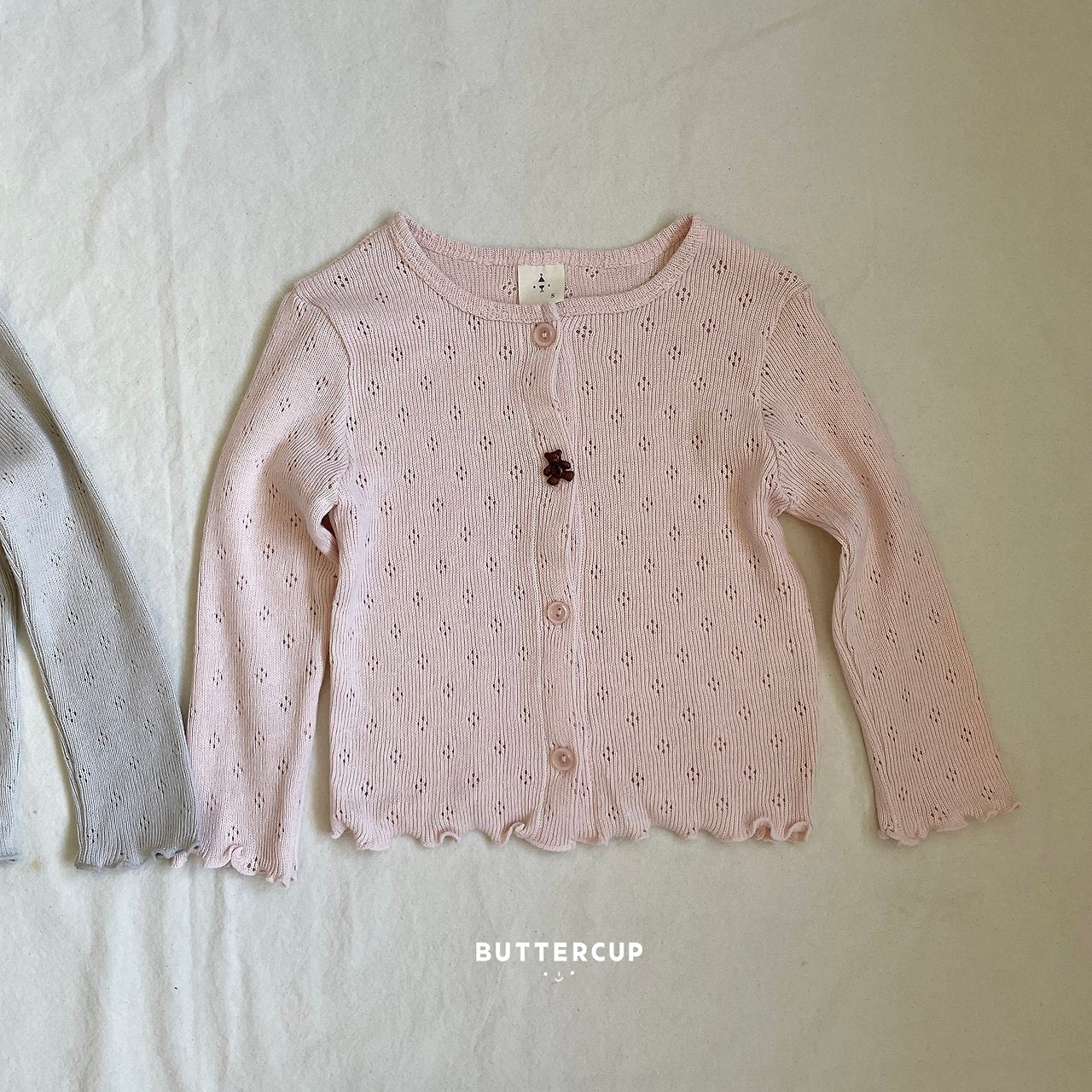 Buttercup Bear Eyelet Cardigan