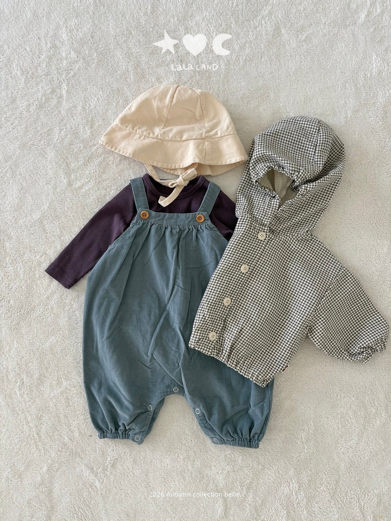 Lalaland Butter Suspender Overall
