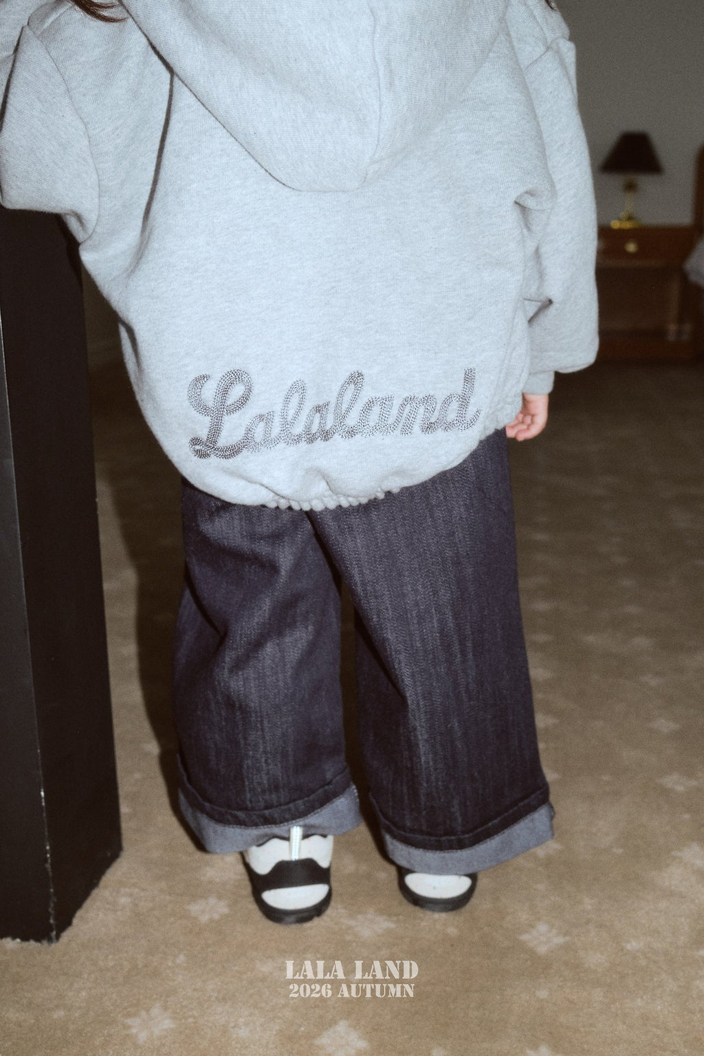 Lalaland Roll-up Denim Pants