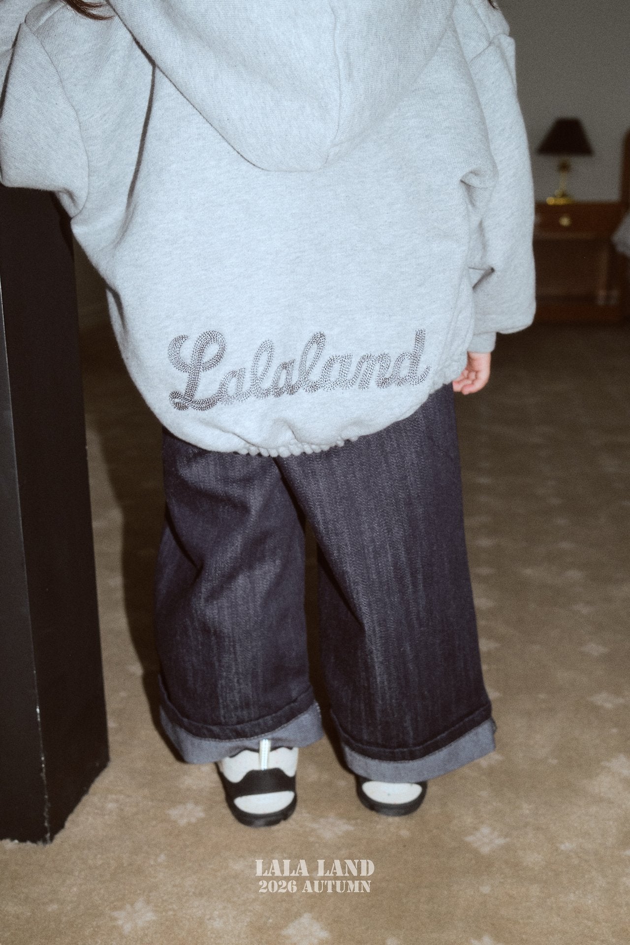 Lalaland Roll-up Denim Pants