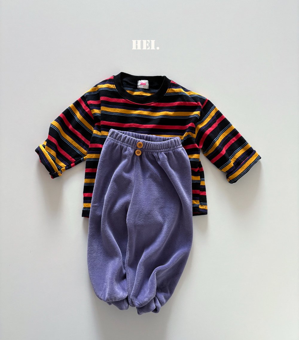 Hei Multi Stripe Tee