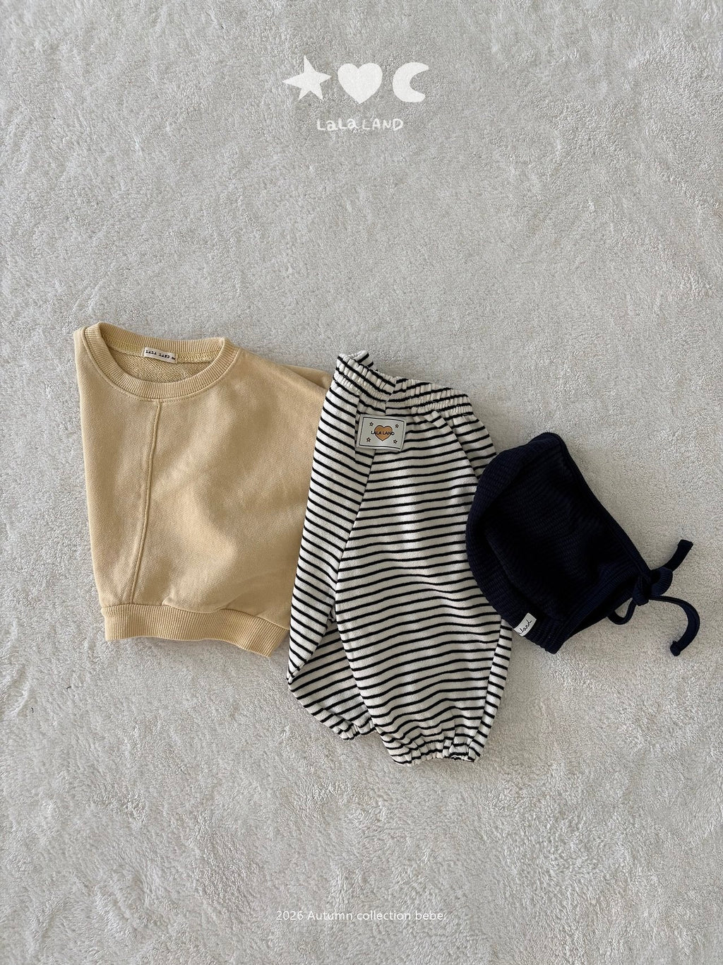 Lalaland Stripe Terry Pants