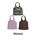 Minimal Rib Halter Sleeveless