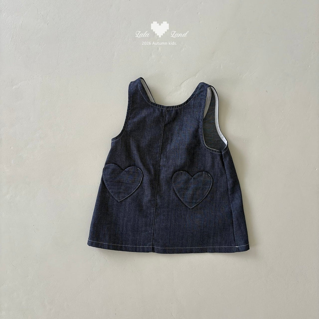 Lalaland Heart Pocket One-piece