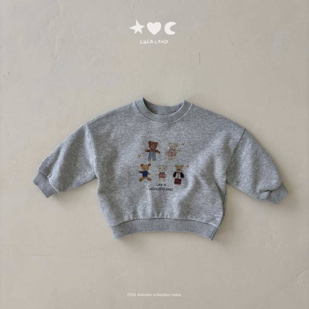 Lalaland Bear Friends Sweatshirt