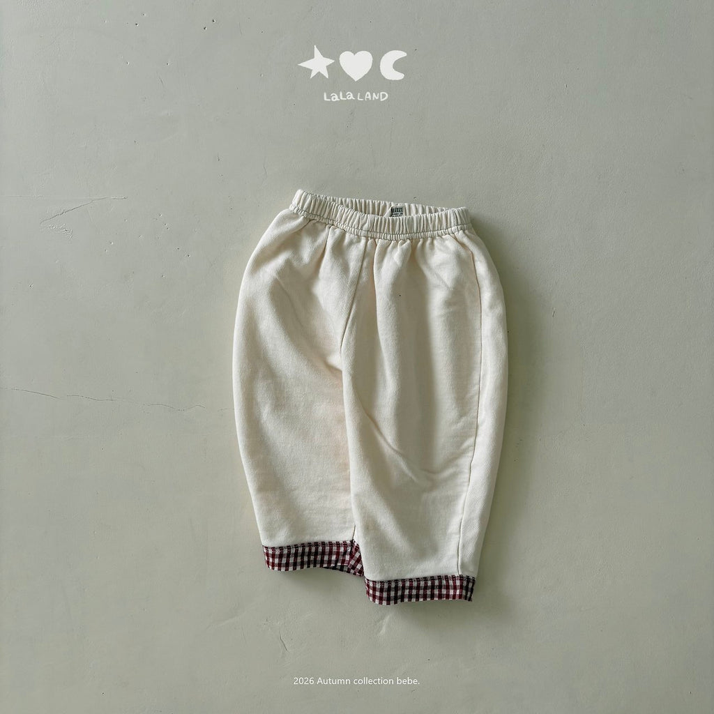 Lalaland Check Flare Pants
