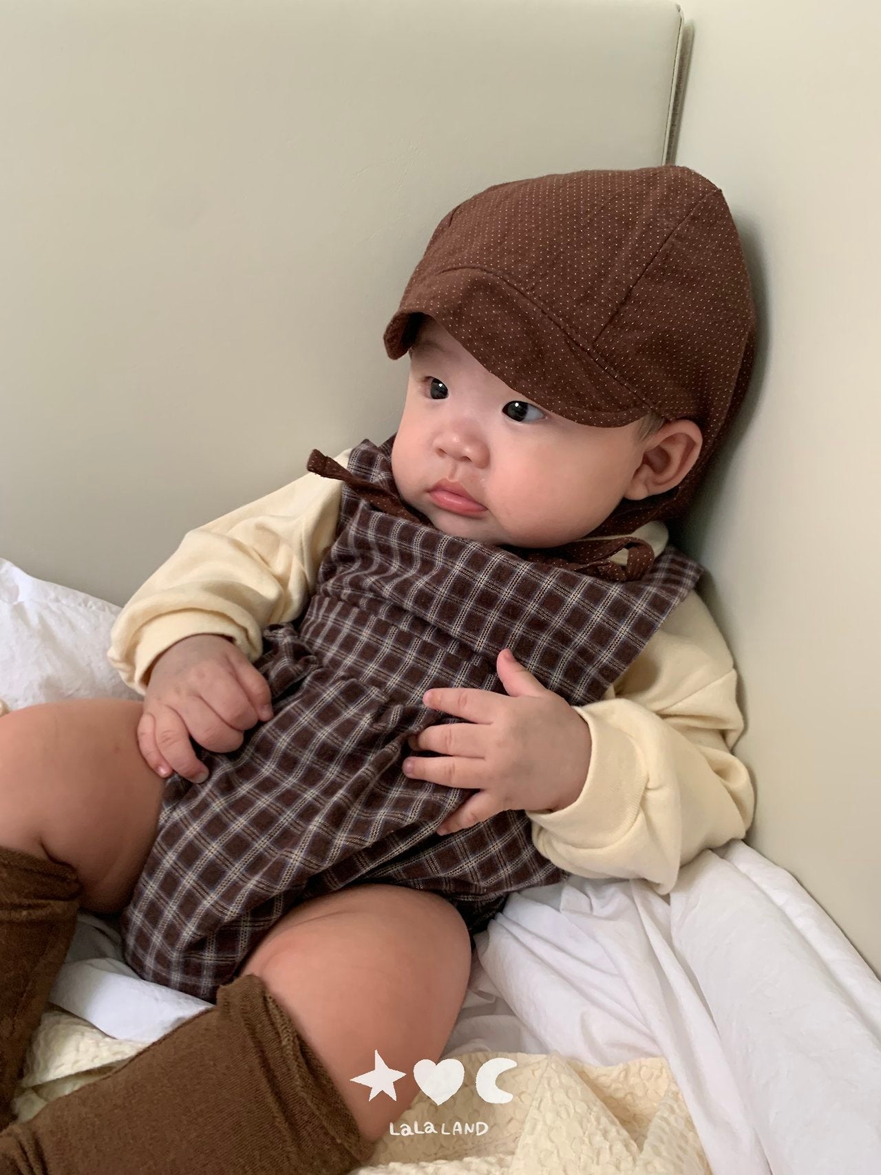Lalaland Check Romper