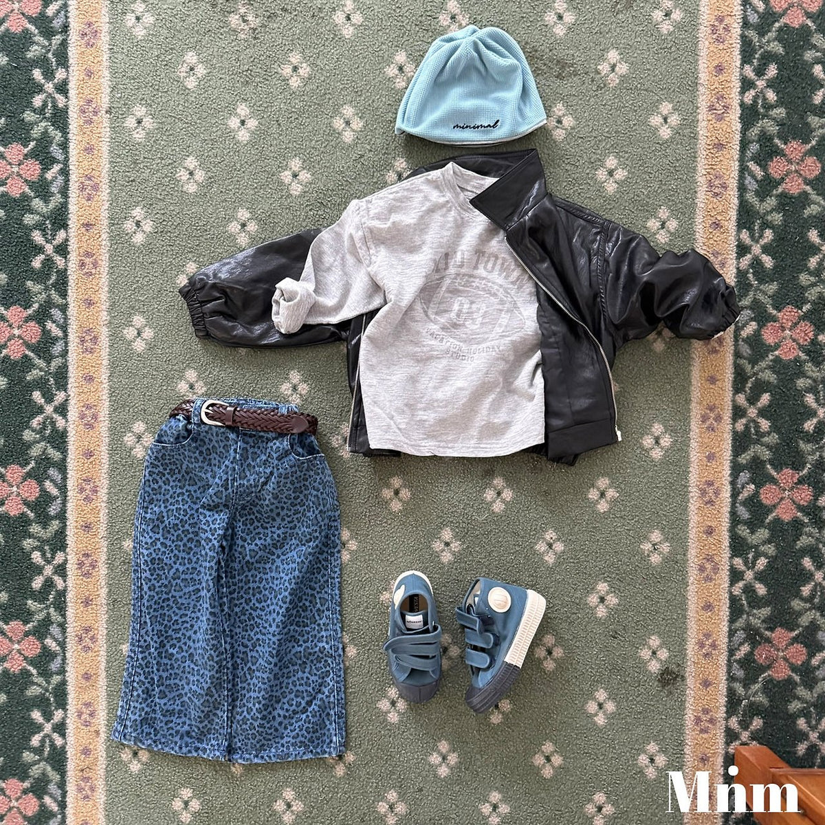 Minimal Soft Leather Zip-up Jumper