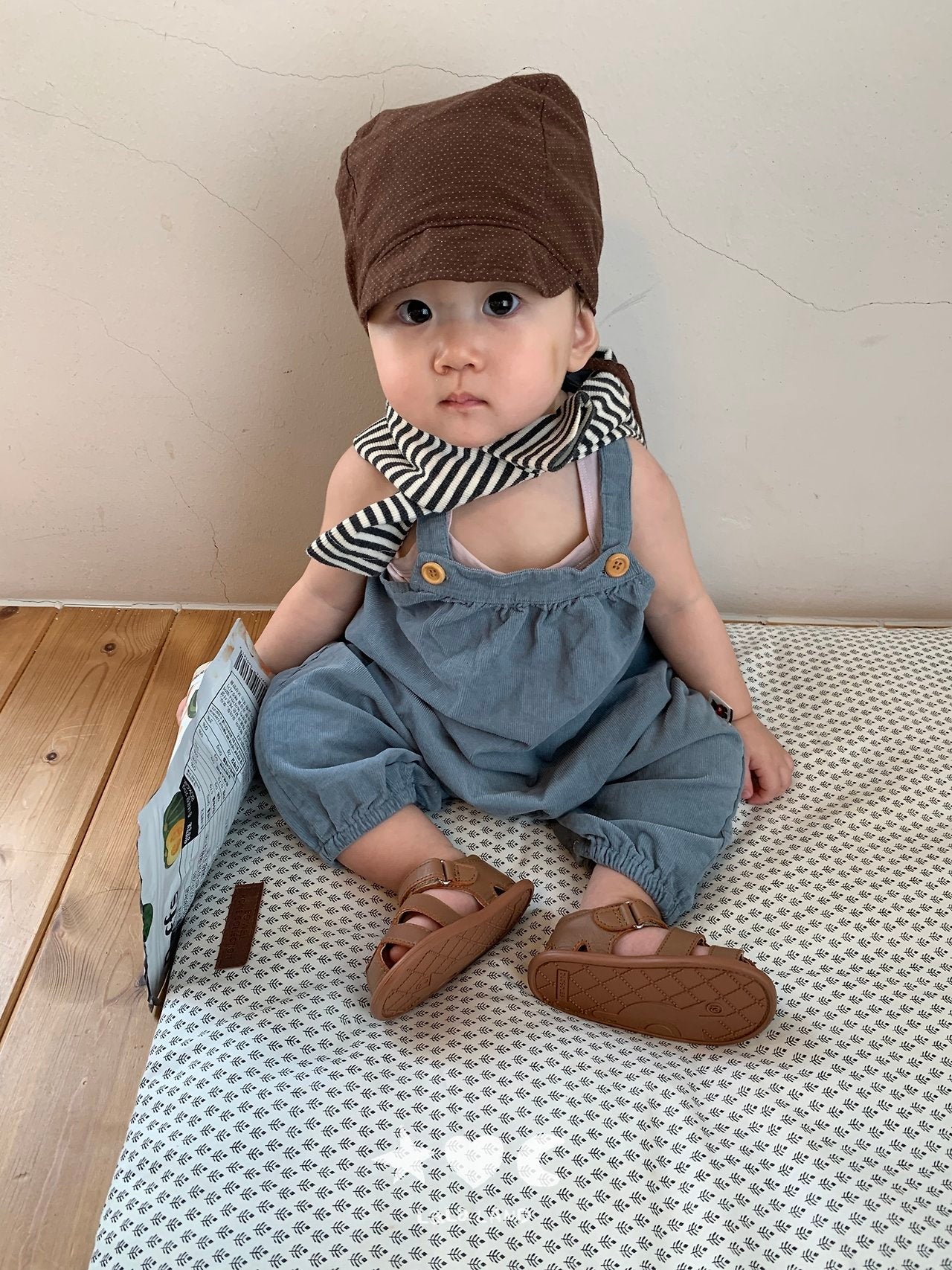 Lalaland Butter Suspender Overall