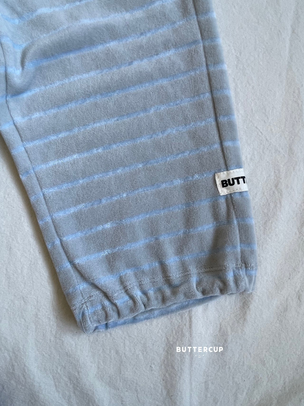 Buttercup Velour Stripe Pants