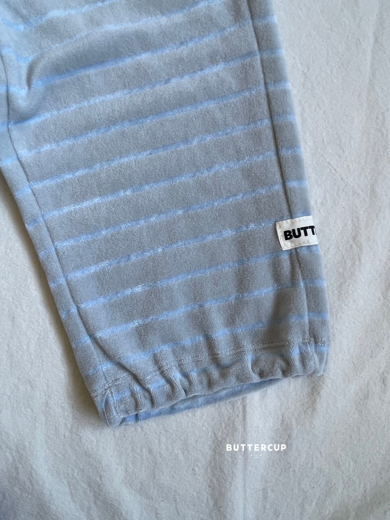 Buttercup Velour Stripe Pants