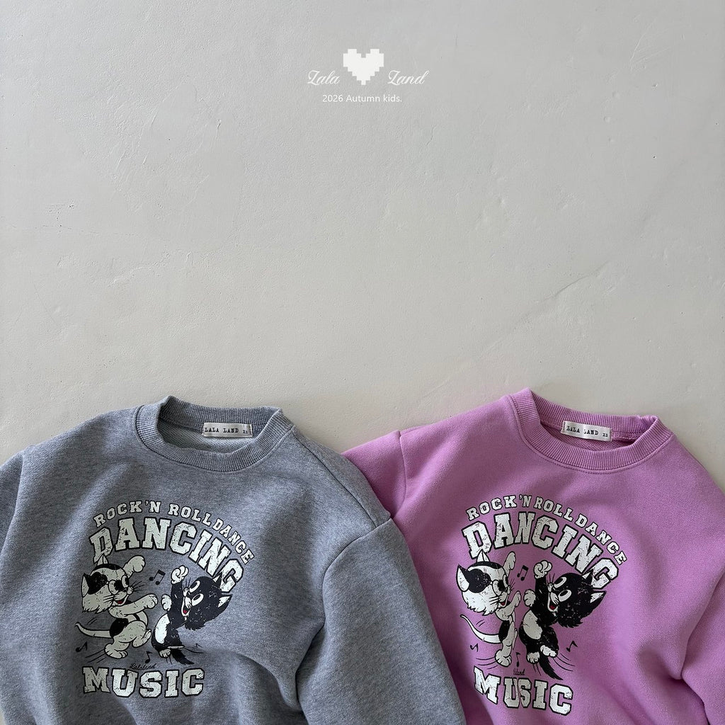 Lalaland Dancing Cat Sweatshirt