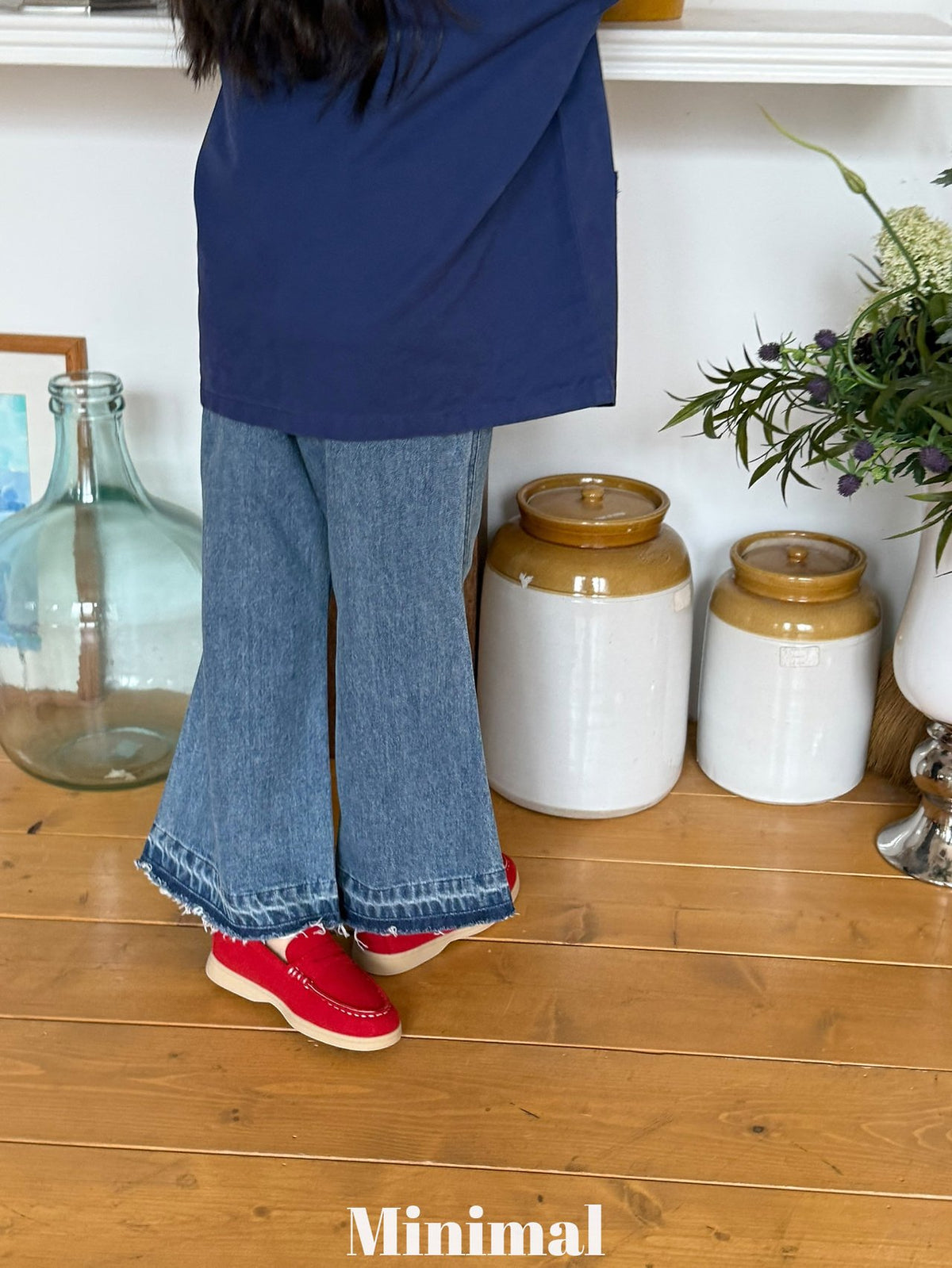 Minimal Chocotin Bootcut Denim