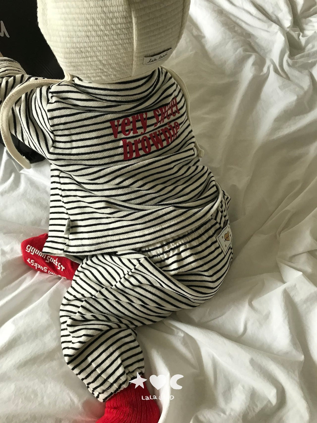 Lalaland Stripe Terry Pants