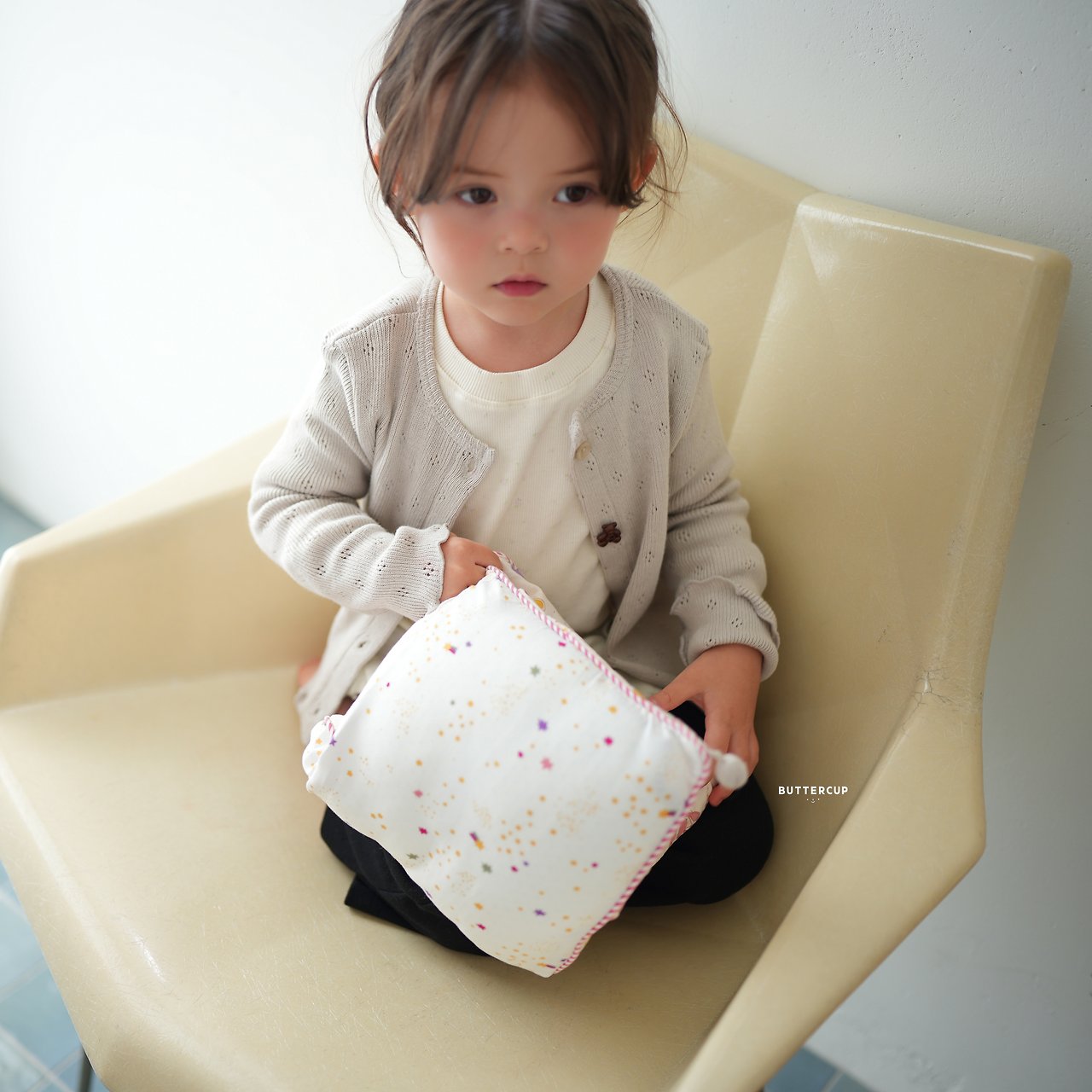 Buttercup Bear Eyelet Cardigan