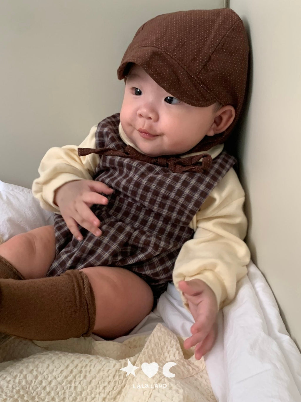 Lalaland Check Romper
