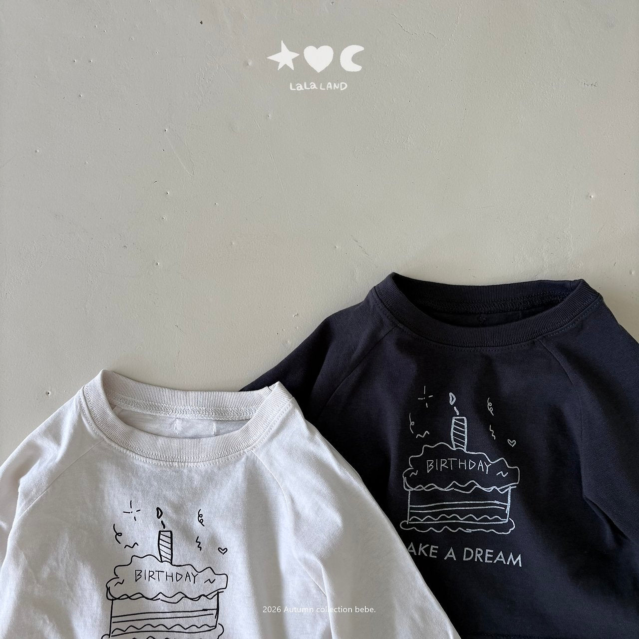 Lalaland Happy Raglan Tee
