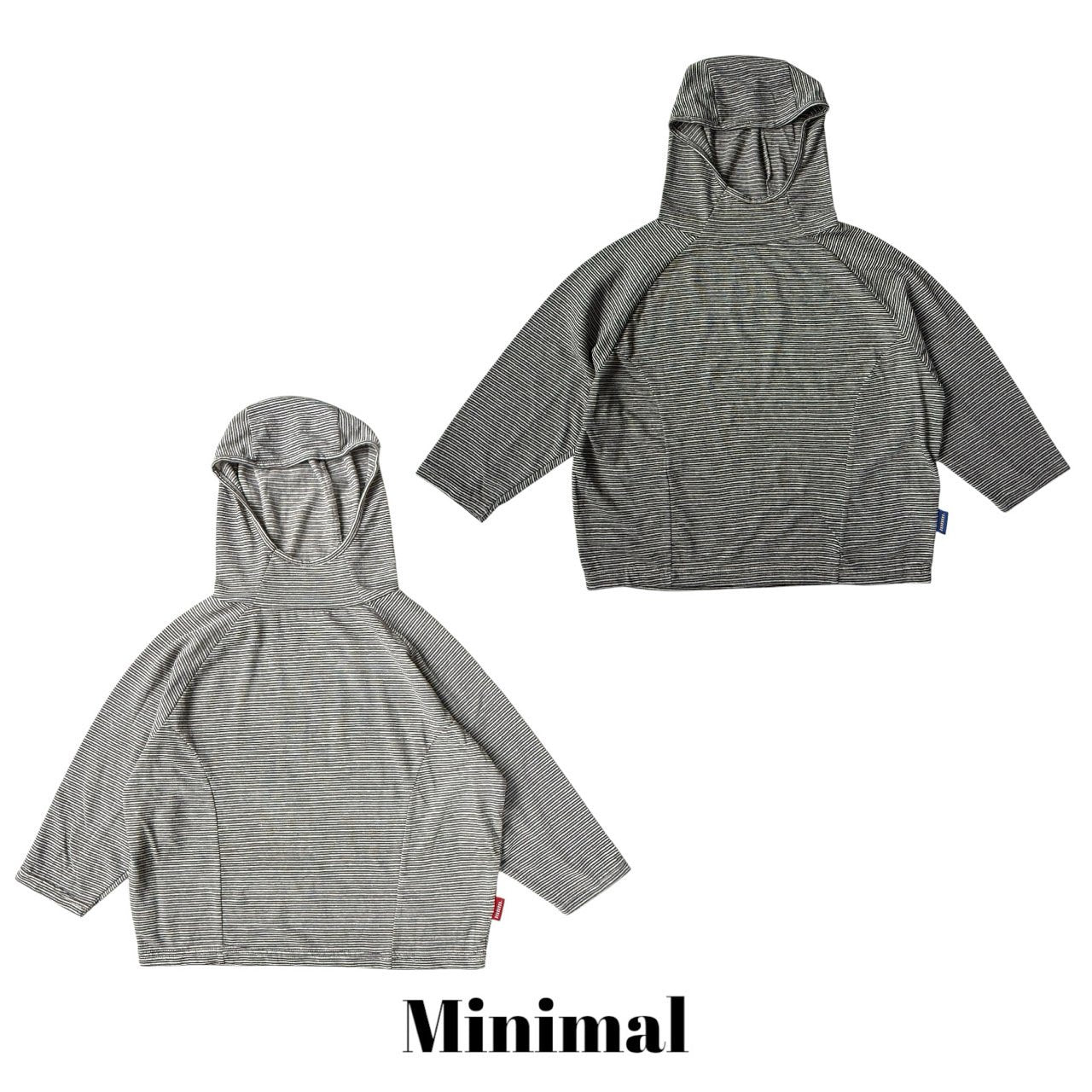 Minimal Stripe Hood Tee