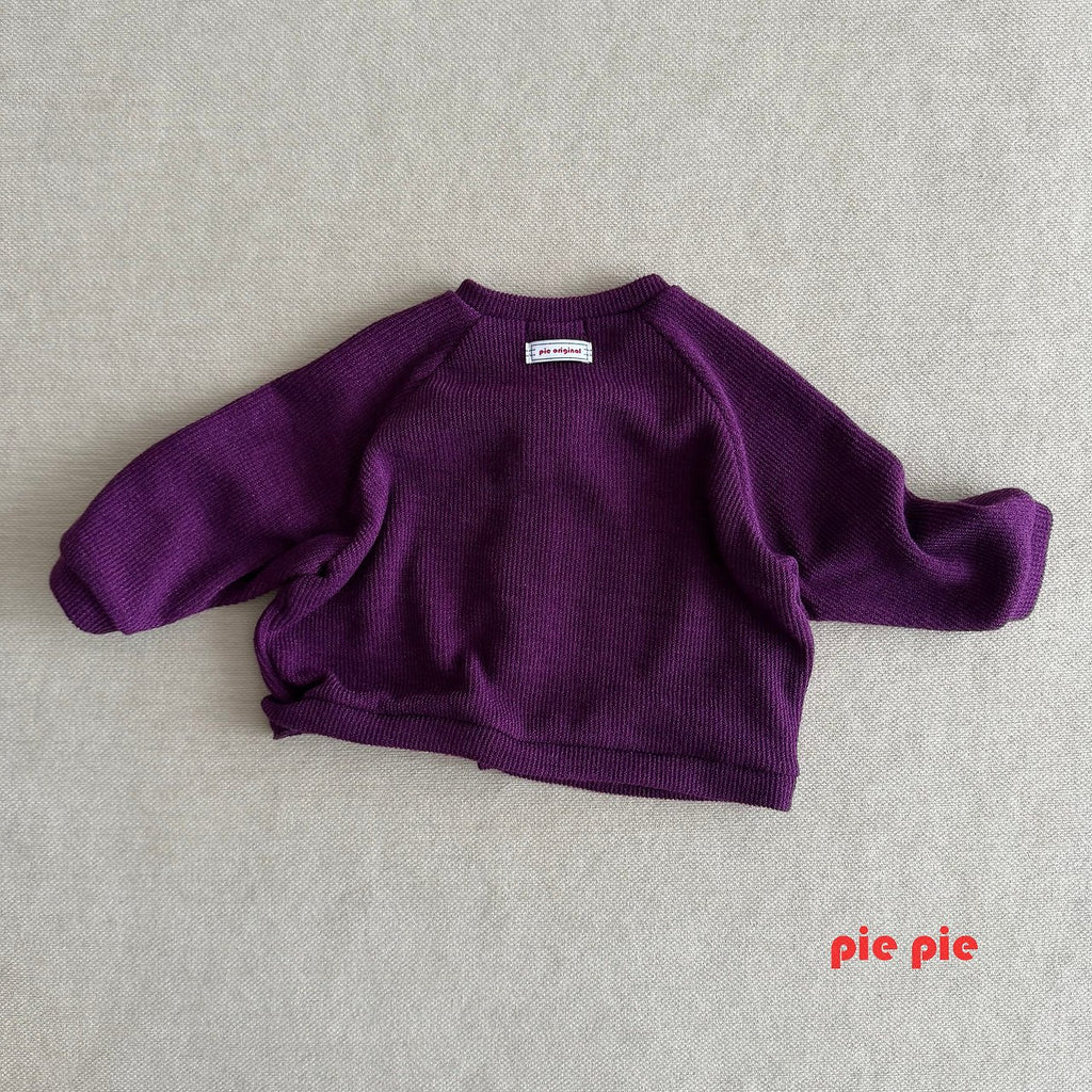 pie Teletubby Cardigan