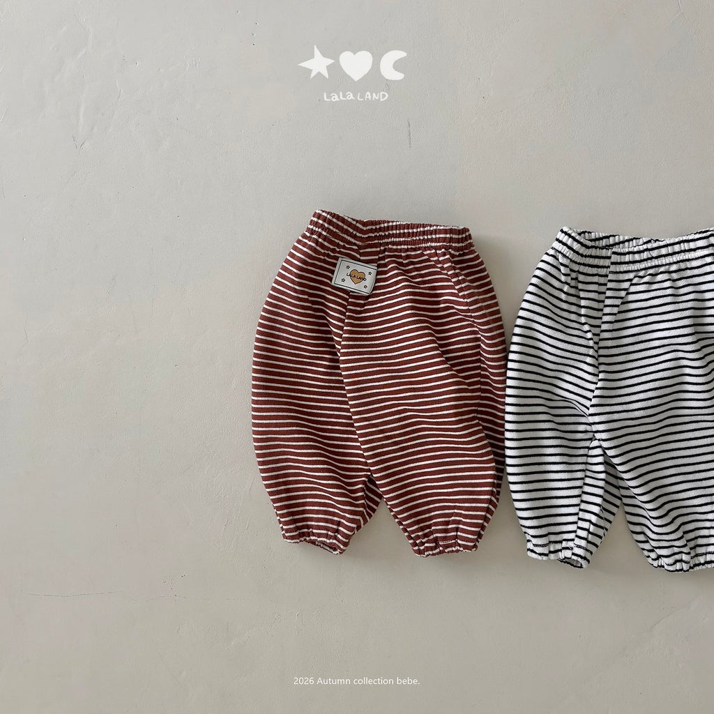 Lalaland Stripe Terry Pants