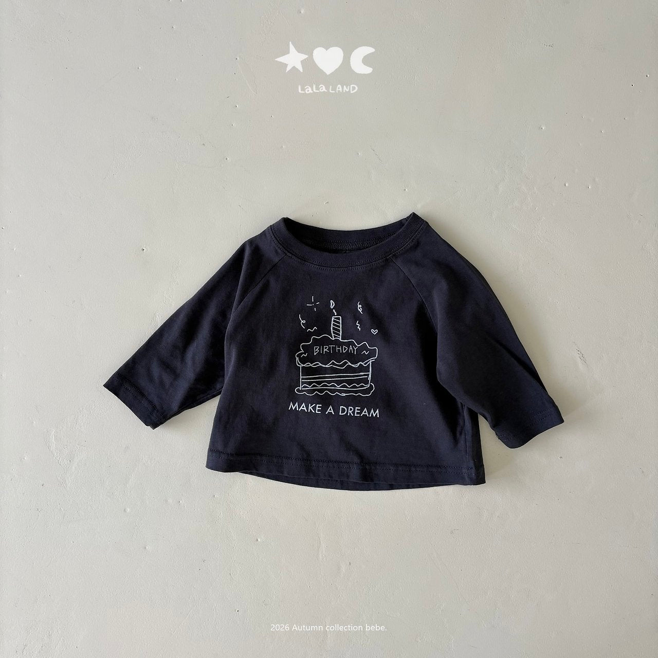 Lalaland Happy Raglan Tee
