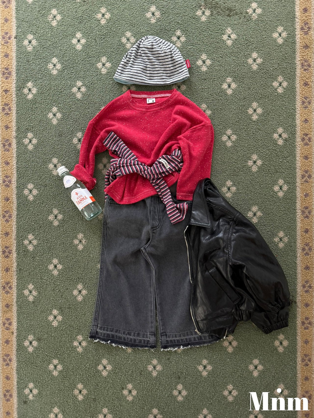 Minimal Soft Leather Zip-up Jumper