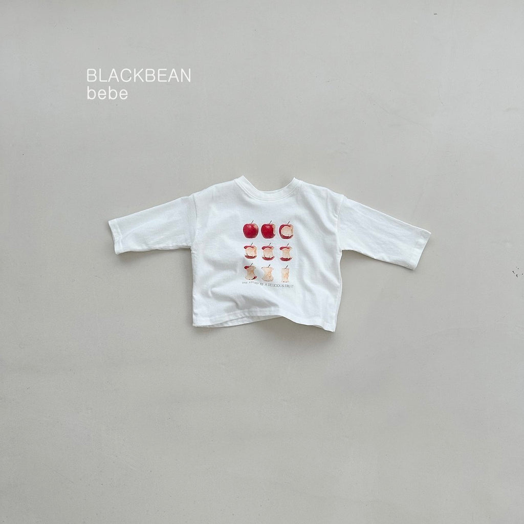 Black Bean Apple Bebe Tee 9