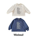 Minimal Star Lettering Tee
