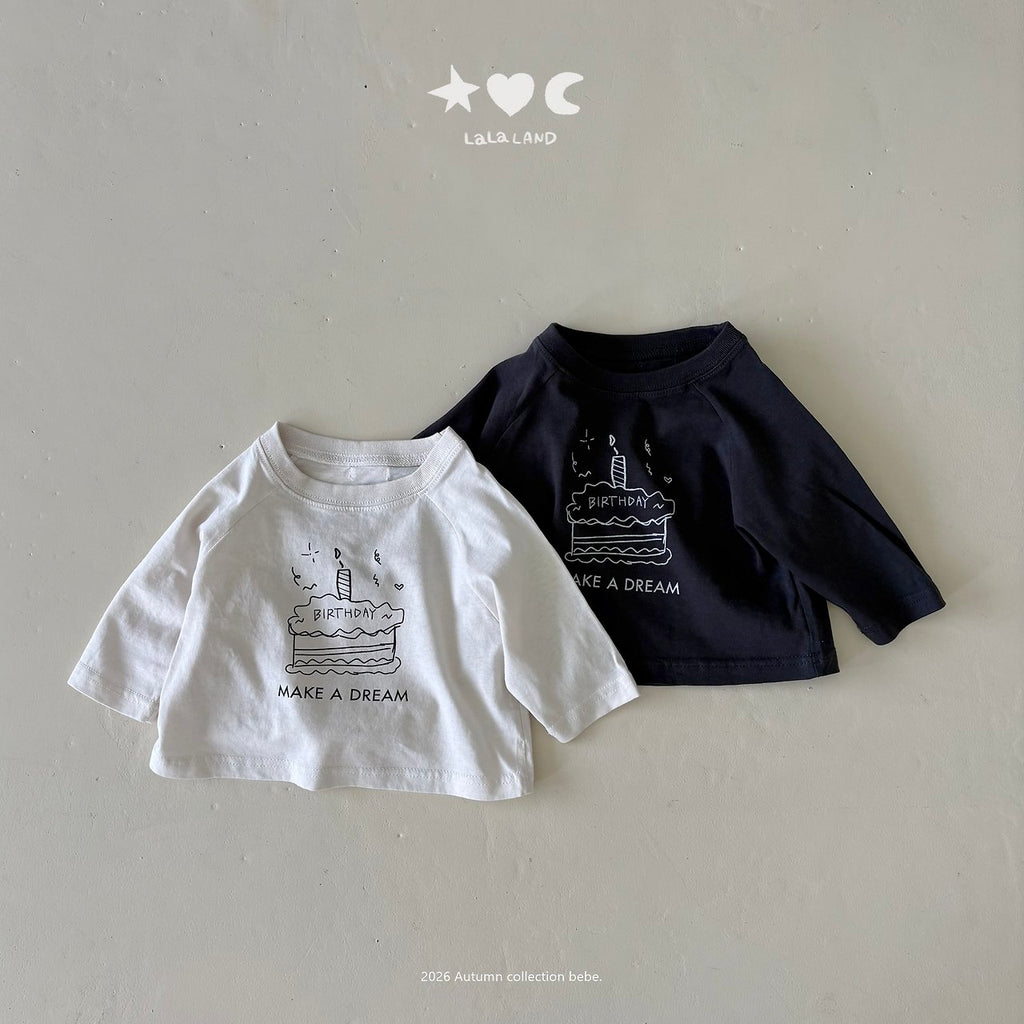 Lalaland Happy Raglan Tee