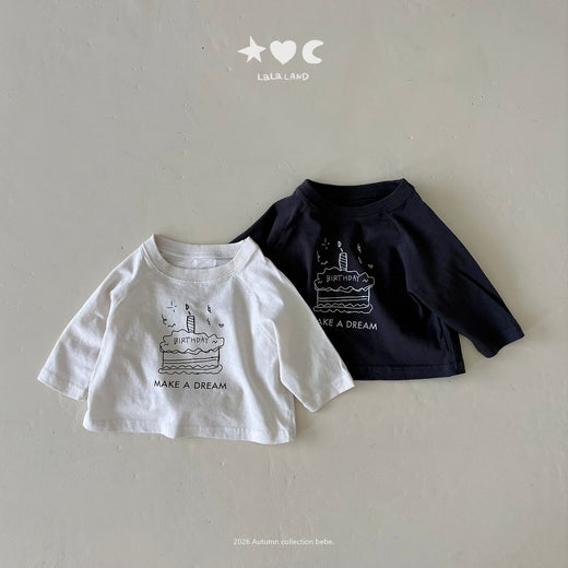 Lalaland Happy Raglan Tee