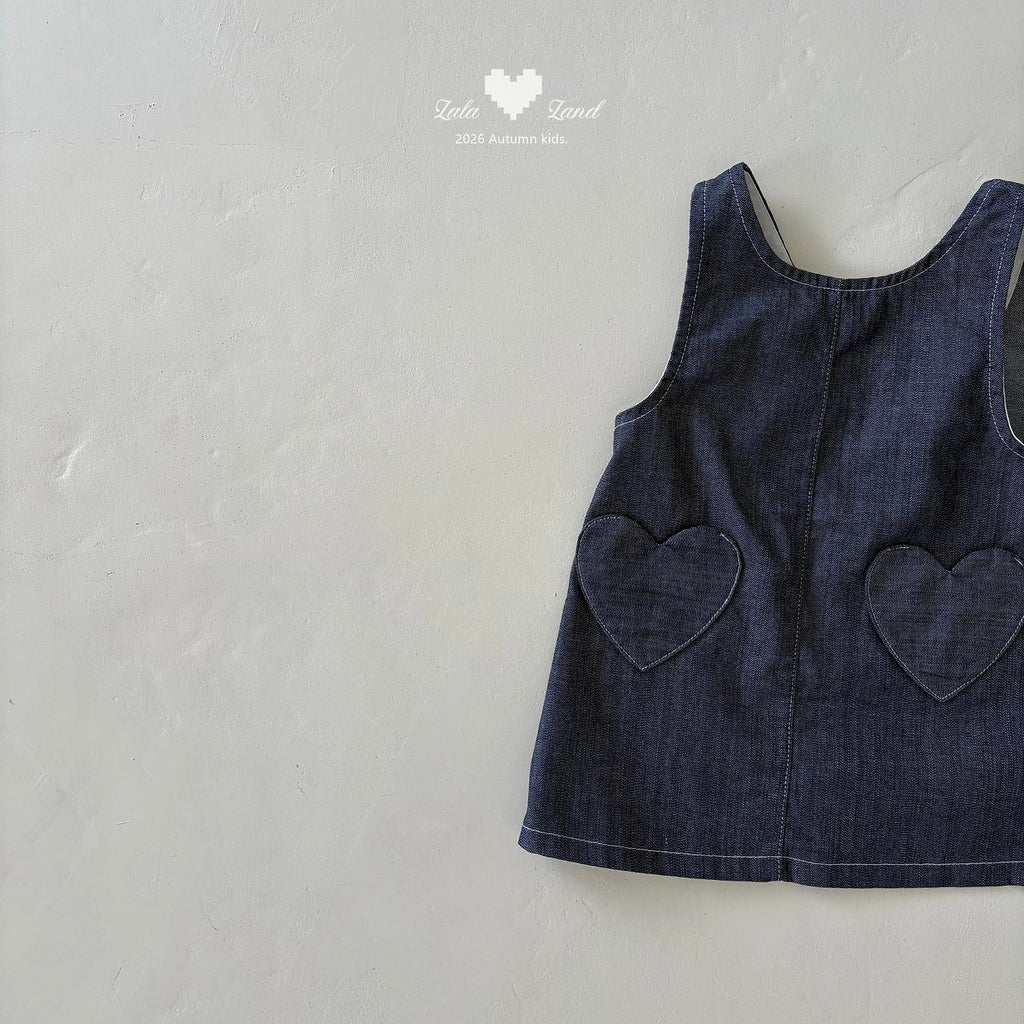 Lalaland Heart Pocket One-piece